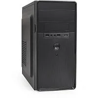 Exegate EX286412RUS Корпус Minitower ExeGate BA-309 (mATX, без БП, 2*USB, HD аудио, черный)
