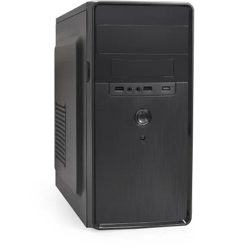 Exegate EX286412RUS Корпус Minitower ExeGate BA-309 (mATX, без БП, 2*USB, HD аудио, черный)