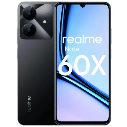 Смартфон Realme Note 60x 4+128 RMX3938 4+128 черный (RMX3938 NOTE 60X 4+128 MARBLE BLACK)