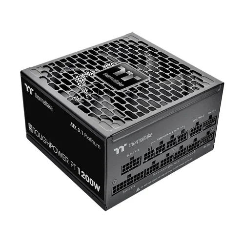 Блок питания Thermaltake Toughpower PT/ 1200W/ Fully Modular Non Light/ Full Range/ Analog/ 80 Plus Platinum/ EU/ 100% JP CAP/ Etched Cables/ ATX 3.1 (PS-TPP-1200FNFAPE-1)