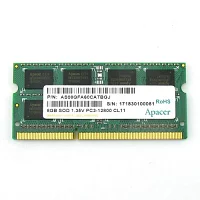 Apacer DDR3 8GB 1600MHz SO-DIMM (PC3-12800) CL11 1.35V (Retail) 512*8 3 years (AS08GFA60CATBGJ/ DV.08G2K.KAM)