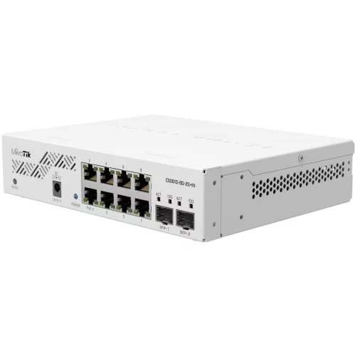 Коммутатор/ CSS610-8G-2S+IN Eight 1G Ethernet ports and two SFP+ ports for 10G fiber connectivity