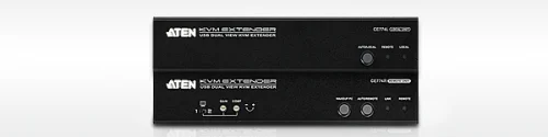 Удлинитель ATEN USB VGA Dual View Cat 5 KVM Extender (1600 x 1200@150m) (CE774-AT-G)