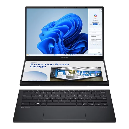 Ноутбук Asus ZenBook Duo UX8406MA-QL338W Core Ultra 7 155H 16Gb SSD1Tb Intel Arc 14