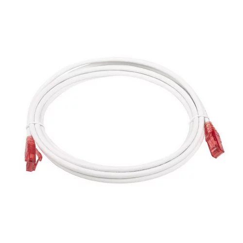 Кабельная сборка Hyperline PC-LPM-UTP-RJ45-RJ45-C5e-2M-LSZH-WH Патч-корд U/ UTP, Cat.5e (100% Fluke Component Tested), LSZH, 2м, белый