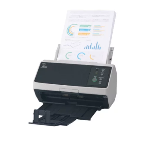 fi-8150 Документ сканер А4, двухсторонний, 50 стр/мин, автопод. 100 листов, USB 3.2, Gigabit Ethernet/ fi-8150, Document scanner, A4, duplex, 50 ppm, ADF 100, USB 3.2, Gigabit Ethernet (PA03810-B101) фото 3