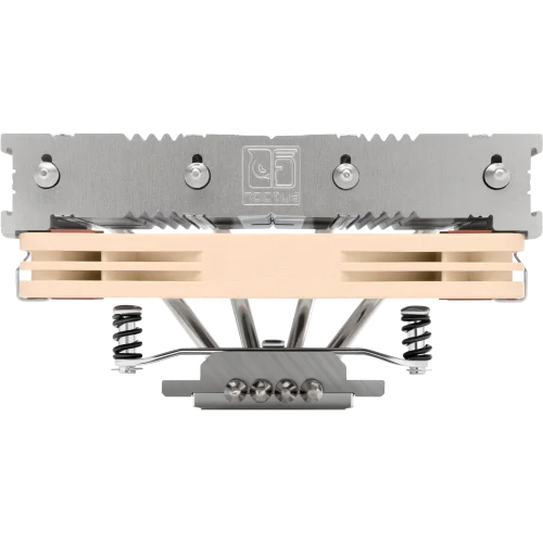 Кулер для процессора/ CPU Cooler Noctua NH-L12S (88W, 4-pin PWM, 70mm, Al/Cu, 4x6mm, 1x120x120x15mm, 55.44CFM, 23.9dBA, 1850RPM, S: 1851/1700/1200/115X, AM5/AM4, Beige/Brown)