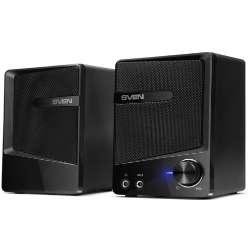 SVEN 248, чёрный, USB, акустическая система 2.0, мощность 2x3 Вт(RMS) (SV-016333)