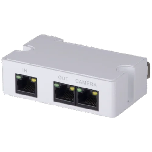 DAHUA PFT1300 Удлинитель PoE, 1 RJ45 (вход), 1 RJ45 (выход на удлинитель), 1 RJ45 (выход на IP-видеокамеру)