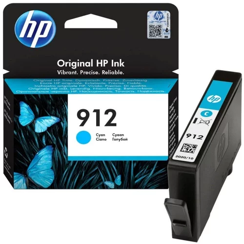 Картридж/ HP 912 Cyan Original Ink Cartridge (3YL77AE) фото 2