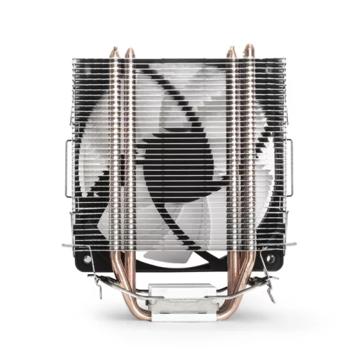 Exegate EX293655RUS Кулер ExeGate Wizard EXX400V2-PWM.FRGB {(Al+Cu, 4 тепл.трубки,LGA775/ 1150/ 1151/ 1155/ 1156/ 1200/ 1700/ AM2/ AM2+/ AM3+/ AM4/ FM1/ FM2/ 754/ 939/ 940, TDP 140W, Fan 120mm, PWM, 800-2400RPM} фото 4