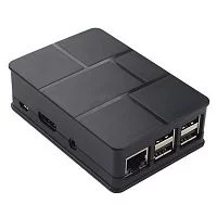 Корпус ACD RA186 Black ABS Plastic Case Brick style w/ Camera cable hole for Raspberry Pi 3 B (RASP1787) (494422)