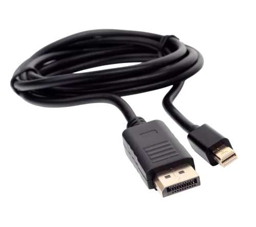 Кабель Cablexpert Кабель miniDP[-]DP Cablexpert CCP-mDP2-6 20M/ 20M, v.1.2, 4K, 1.8м, черный, позол.разъемы, пакет (CCP-mDP2-6) (104210) (105800)