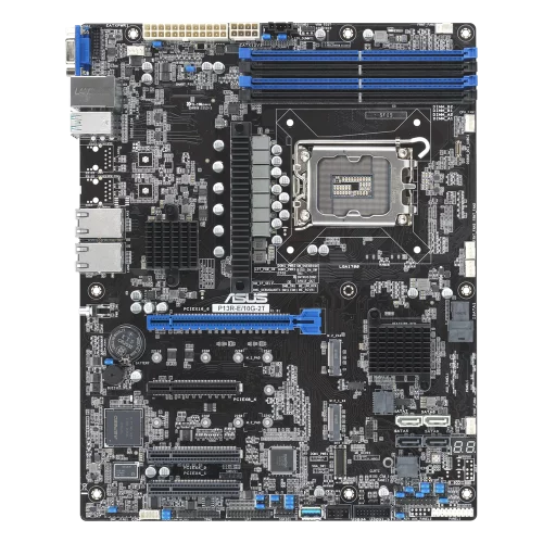 Материнская плата ASUS P13R-E/ 10G-2T LGA1700 ATX 4xDDR5 PCIEx16 3хPCIEx8 2xM.2 VGA 2х10GLAN (90SB0CY0-M0UAY0)