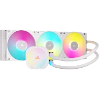 Система жидкостного охлаждения/ Water Cooling System Corsair iCUE LINK TITAN 360 RX RGB (360mm, White/ Fans: 3x120mm, 73.5CFM, 36dBA, 2100RPM/ S: 1851, 1700, AM5, AM4) (CW-9061021-WW)