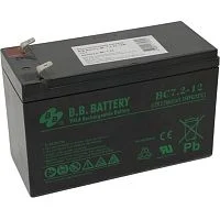 B.B. Battery АКБ BC 7.2-12 (12V 7,2Ah) (BC 7.2-12 BB)