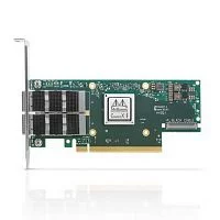 Сетевая карта Infiniband/ CX653106A ConnectX®-6 VPI adapter card, 100Gb/ s (HDR100, EDR IB and 100GbE), dual-port QSFP56, PCIe3.0/ 4.0 x16, tall bracket, single pack (MCX653106A-ECAT)