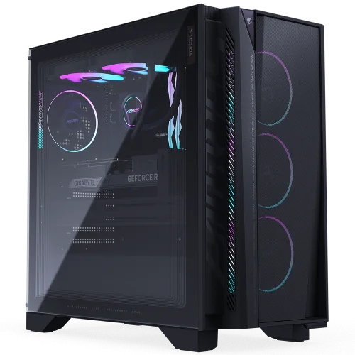 Настольный Компьютер Gigabyte AORUS PRIME 5 AP551 AMD Ryzen 7 9800X3D/32Gb/SSD2Tb/RTX5070 Ti 16Gb/PSU 850W (Gold)/NoOS/Black (AP5A7N7T-5105)