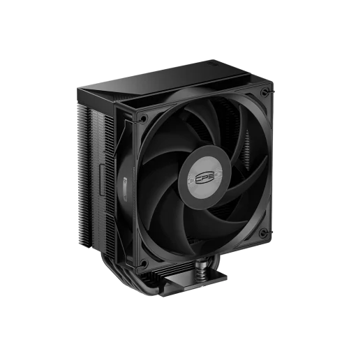 Кулер для процессора/ CPU Cooler PCCooler RT500 TC BK (245W, 4-pin PWM, 152mm, Al/Cu, 5x6mm, 1x120mm, 73.32CFM, 34.9dBA, 2200RPM, S: 1851/1700/1200/115X, AM5/AM4, black)