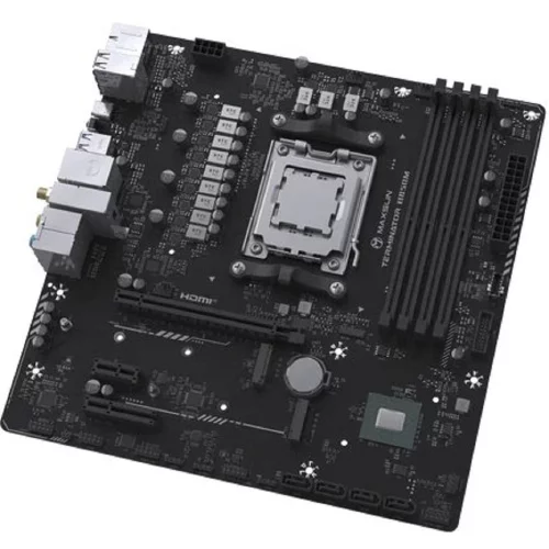 Материнская плата MAXSUN MS-Terminator B850M WIFI, AM5, B850, 4*DDR5, 4*SATA 3.0, 2*M.2, USB 3.2, USB 2.0, Type-C, 1*PCIE 16, 1*PCIE 4, 1*PCIE 1, HDMI+DP, mATX фото 3