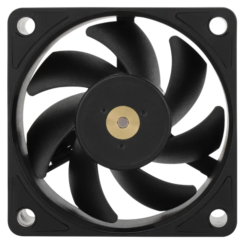 Кулер для корпуса/ Case Cooler Thermalright TL-B6B (60x60x25mm, 4-pin PWM, 16.17CFM, 20.17dBA, 3200RPM, Black)
