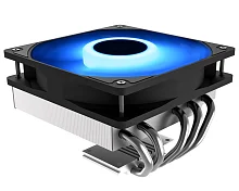 ID-COOLING IS-50 MAX RGB V3 LGA1700/ 1200/ 115X/ AM5/ AM4 низкопрофильный высота 77mm (27шт/ кор, TDP 130W, PWM, 5 тепл.трубок, RGB FAN 120mm) BOX
