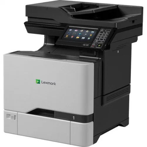 Лазерное цветное МФУ Lexmark CX725de (A4, 1200x1200, 1200 МГц x4, 550+100, RJ-45, USB) (40C9554)