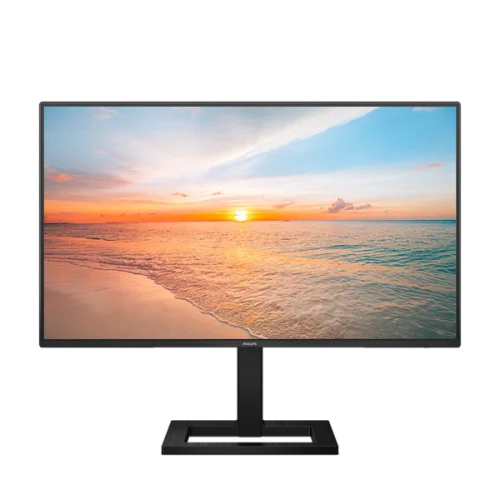 Монитор 23,8 Philips 24E1N1300AE 1920x1080, WLED, 16:9, IPS, 300cd, 1300:1, 4ms, 178/ 178, HDMI, USB-hub 2хUSB 3.2, USB-C(65W) 120Hz, Speakers, Tilt, HAS, Internal, VESA, Black, 3y (24E1N1300AE/01)