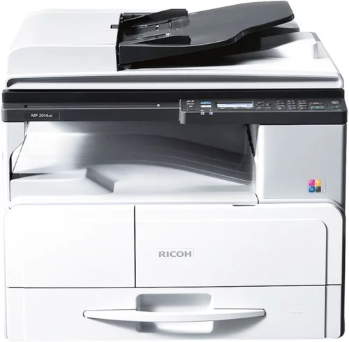 МФУ Ricoh MP 2014AD (A3, 20p, c/ pr/ sc, 256Mb, GDI, DU, ADF, девел-р, тонер) (912356/ 417378) (912356/417378)