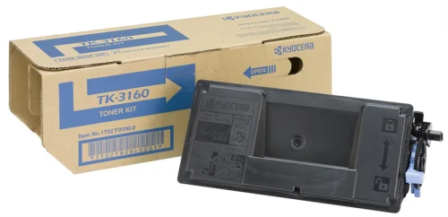 Тонер-картридж TK-3160 12 500 стр. для P3045dn/ P3050dn/ P3055dn/ P3060dn/ P3145dn/ P3150dn/ P3155dn/ P3260dn/ M3145dn/ M3645dn (1T02T90NL1) (1T02T90NLC)
