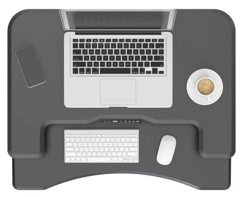 Стол для ноутбука Cactus CS-FDE103BBK электропривод столешница МДФ черный каркас черный 91.5x56x123см фото 7