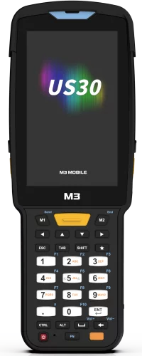 Android 13.0 GMS, WVGA, Wi-Fi 6, SE5800 2D Imager Scanner(Straight Shooter/ 0° Scan), 16MP Rear Camera, BT5.3, NFC(HF), 4G/ 64G, 38 Keypad , 6700mAh Battery, Hand Strap, Bullet Proof Film, Trigger mount (US300D-TLCWXE-HF-TH)