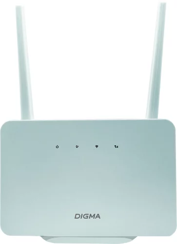 Интернет-центр Digma HOME (D4GHMAWH) N300 10/ 100BASE-TX/ 4G(3G) cat.4 белый