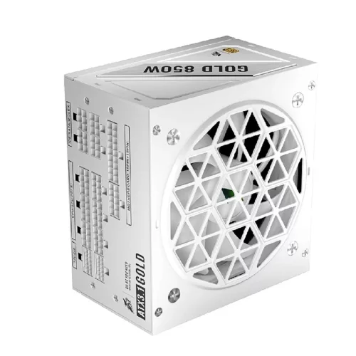 1STPLAYER NGDP Gold 850W White/ ATX 3.0, APFC, 80 PLUS Gold, LLC+DC-DC, 120mm fan, full modular / HA-850BA4-WH