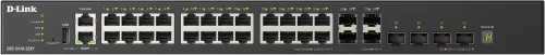 Коммутатор/ Управляемый L3 стекируемый коммутатор, 28х10GBase-X SFP+, 4x25GBase-X SFP28, CLI, порт управления 1000Base-T, консольный порт RJ-45, 1xUSB, RPS, поддержка Dying Gasp (DXS-3410-32SY/A1A)