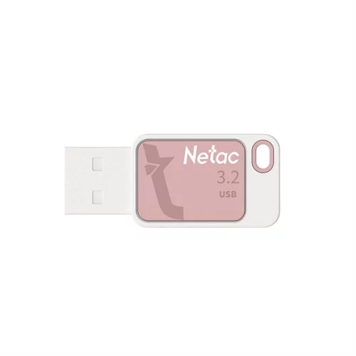 Флеш Диск Netac UA31 256Gb [NT03UA31N-256G-32PK], USB3.2, розовая