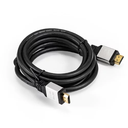 Exegate EX294702RUS Кабель HDMI ExeGate EX-CC-HDMI8K-2.0 (19M/ 19M, v2.1, 2м, 8K UHD, Ethernet, позолоченные контакты)