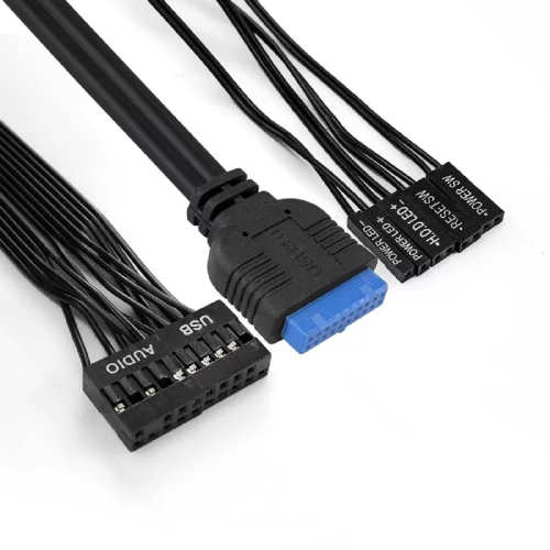 Exegate EX272749RUS Корпус Minitower Exegate QA-412U Black, mATX, , 2*USB+2*USB3.0, Audio фото 3