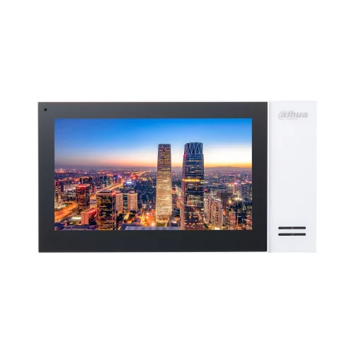 Монитор видеодомофона DAHUA IP 7 дюймовый, белый (DH-VTH2421FW)