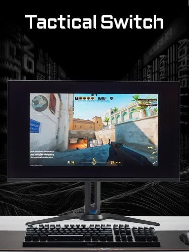 Монитор 31.5 Монитор 31.5 Gigabyte AORUS FO32U2P-EK Black (QD-OLED, 3840 х 2160, 240Hz, 250 cd/ m, 1000:1, 2xHDMI 2.1, DP 2.1, DP 1.4 3xUSB 3.2, USB Type-C) (AORUS FO32U2P EK) фото 15