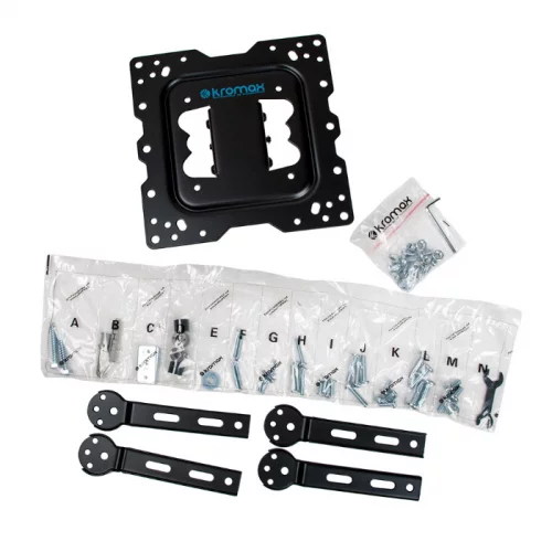 Кронштейн Kromax DIX-16 настенный для LED/LCD TV 22-55, от стены 56-140 мм, наклон ±15°, поворот ±20°, max 30 кг, черный (20204) фото 4