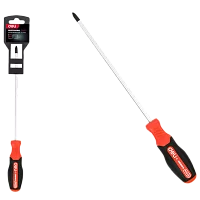 Крестовая DL3461 PH2x125мм сталь S2, матовый стержень, двухкомпонентная прорезиненная рукоять