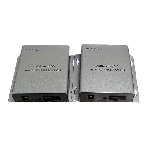 ORIENT VE065F, HDMI Fiber IP KVM Extender (Tx+Rx), HDMI+USB удлинитель до 20 км по оптическому кабелю, HDMI 1.4, 1080p@60Hz, (33327)