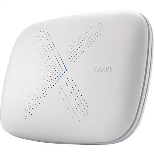 MESH система ZyXEL Multy X (1-pack) (WSQ50-EU0101F) (WSQ50-EU0101F) Точка доступа/ ZYXEL WSQ50 Multy X WiFi System (Pack of 1), AC3000 Tri-Band WiFi , AC Wave2, MU-MIMO, 802.11a/b/g/n/ac (300+866+1733 Mb/s), 9 Antenns, 1xWAN GE, 3xLAN GE, USB 2.0