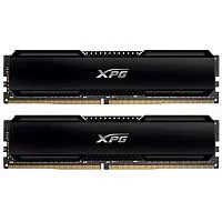 Модуль памяти ADATA 32GB (2 x 16Gb) DDR4 UDIMM, XPG GAMMIX D20, 3600MHz CL18-22-22, 1.35V, Черный Радиатор (AX4U360016G18I-DCBK20)