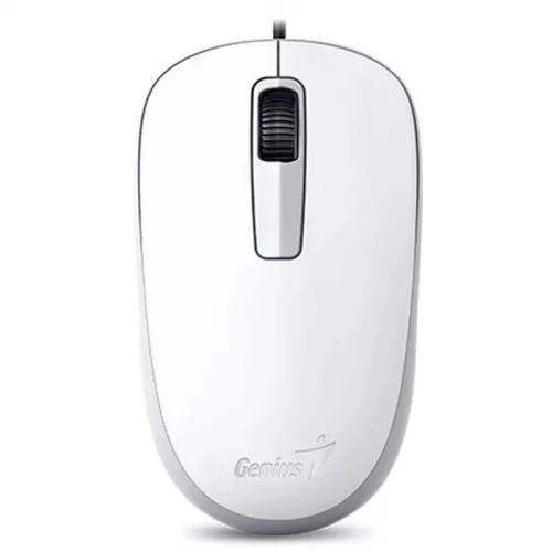 Мышь Genius DX-125, Wired, USB, 1000 dpi, White (31010106102)