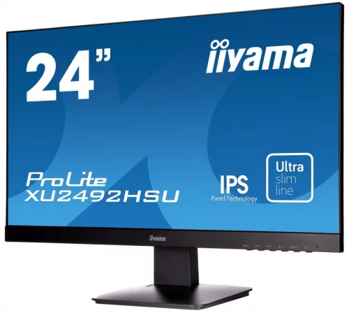Монитор Iiyama 23.8 PROLITE XU2492HSU-B1 черный фото 3