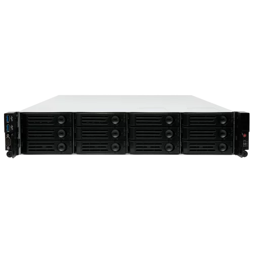 Серверный корпус/ 2U chassis; E-ATX, ATX, Micro-ATX, Mini-ITX MBs; 12 x 3.5