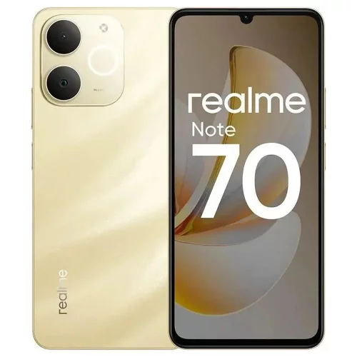 Смартфон Realme Note 70 6+128 золотой (RMX5313 NOTE 70 6+128 ЗОЛОТОЙ)