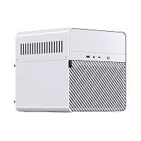 Корпус без блока питания/ Case JONSBO N2, Mini-Tower, 1x120mm, 1xUSB-A 3.0 + 1xUSB-C 3.2, SFX PSU Support, mITX White (N2 WHITE)